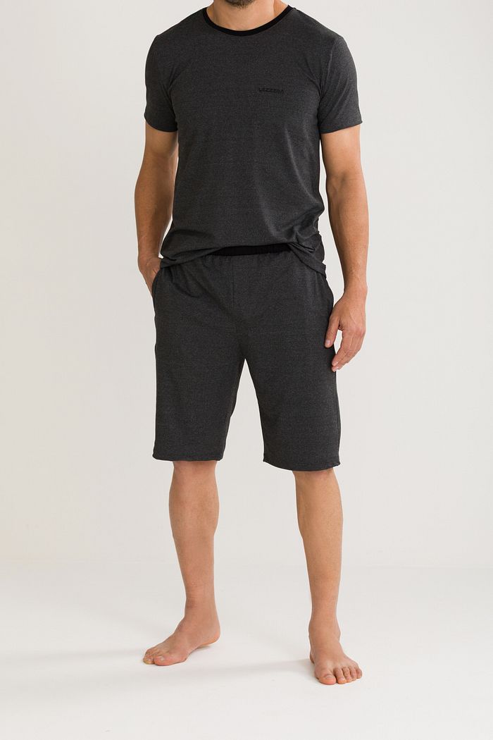 PIJAMA MASCULINO TOQUE DE PESSÊGO BASIC CHUMBO