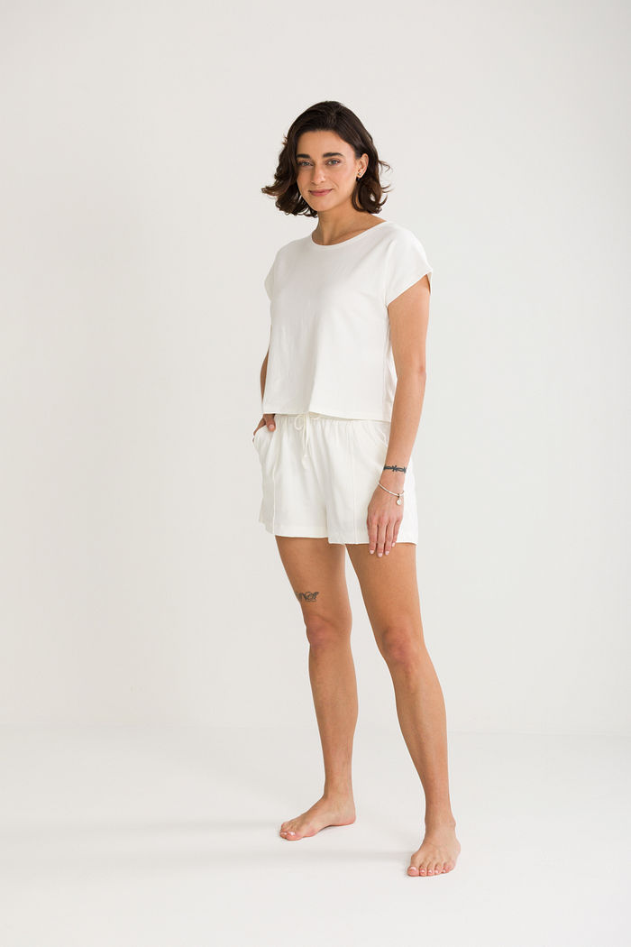 CONJUNTO BASIC MANGA CURTA MOLECOTTON OFF