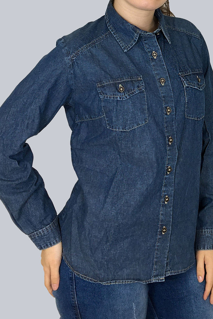 CAMISETE FEMININO JEANS LEIA