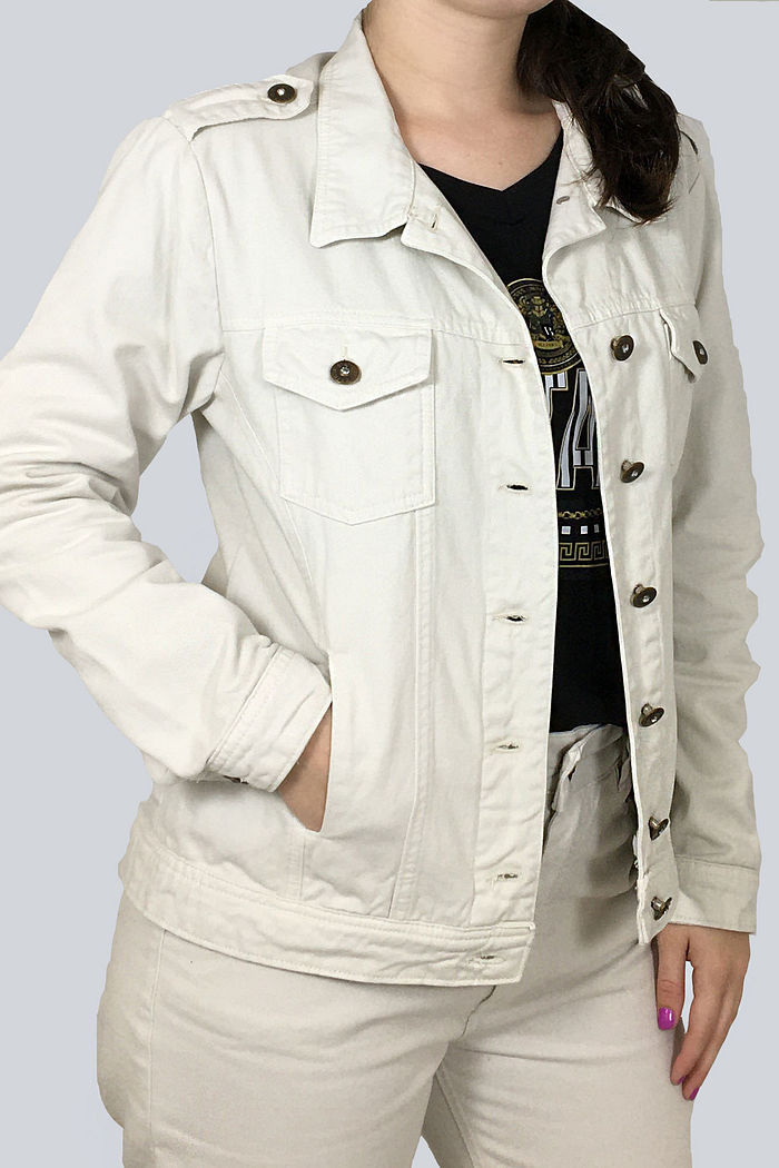 Jaqueta Ana Clara Areia