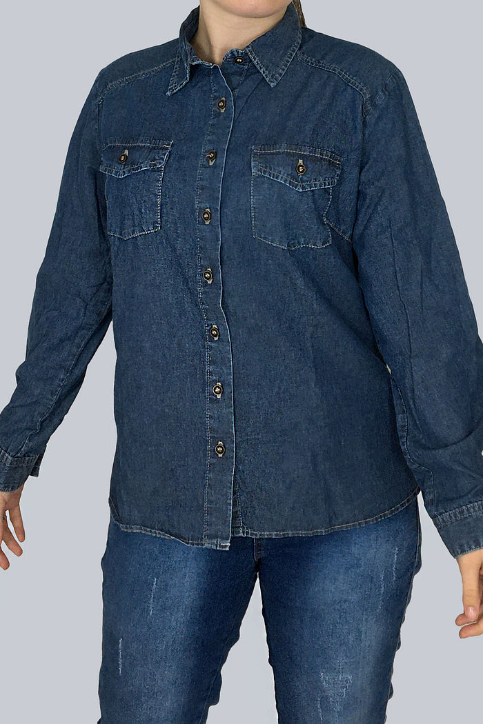 CAMISETE FEMININO JEANS LEIA