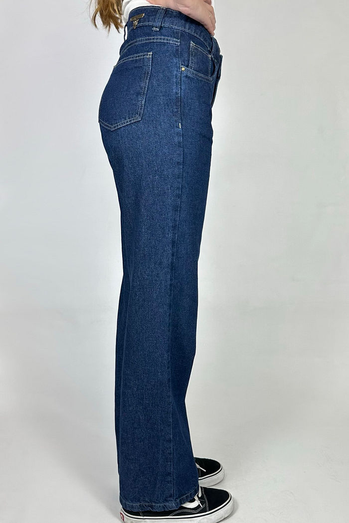 CALÇA LANA WIDE LEG