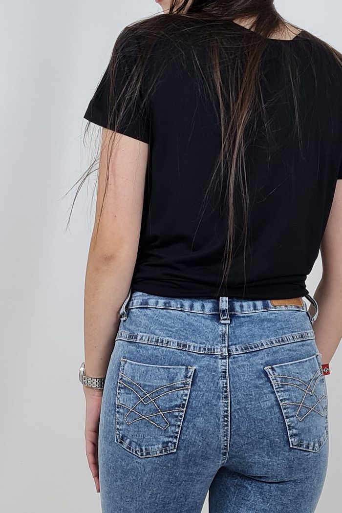 T-shirt Tigre Preta Prateado