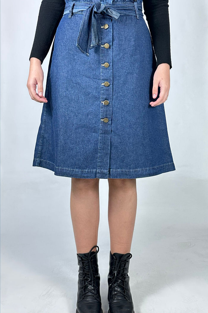 SAIA MIDI EVASE CLOCHARD