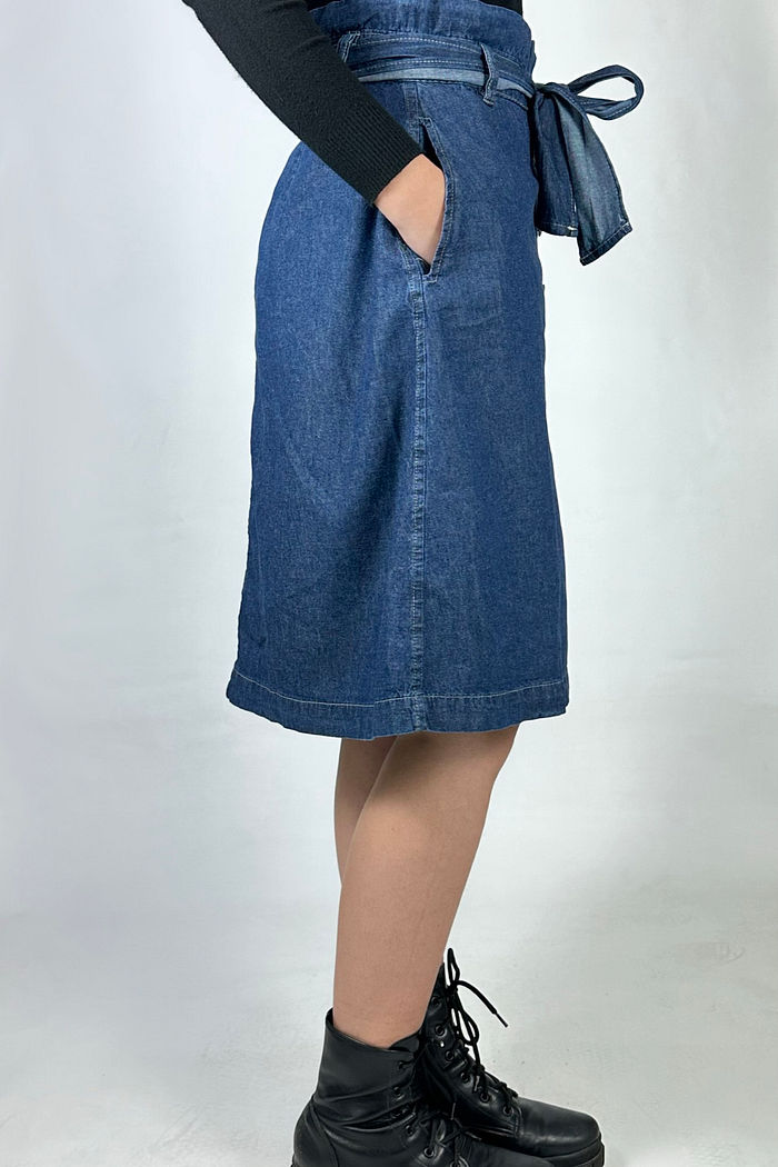 SAIA MIDI EVASE CLOCHARD