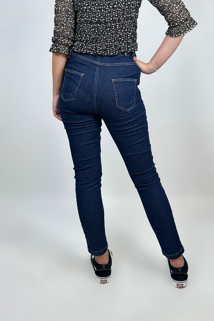 Calça Jeans Cigarrete Aurora Amaciado