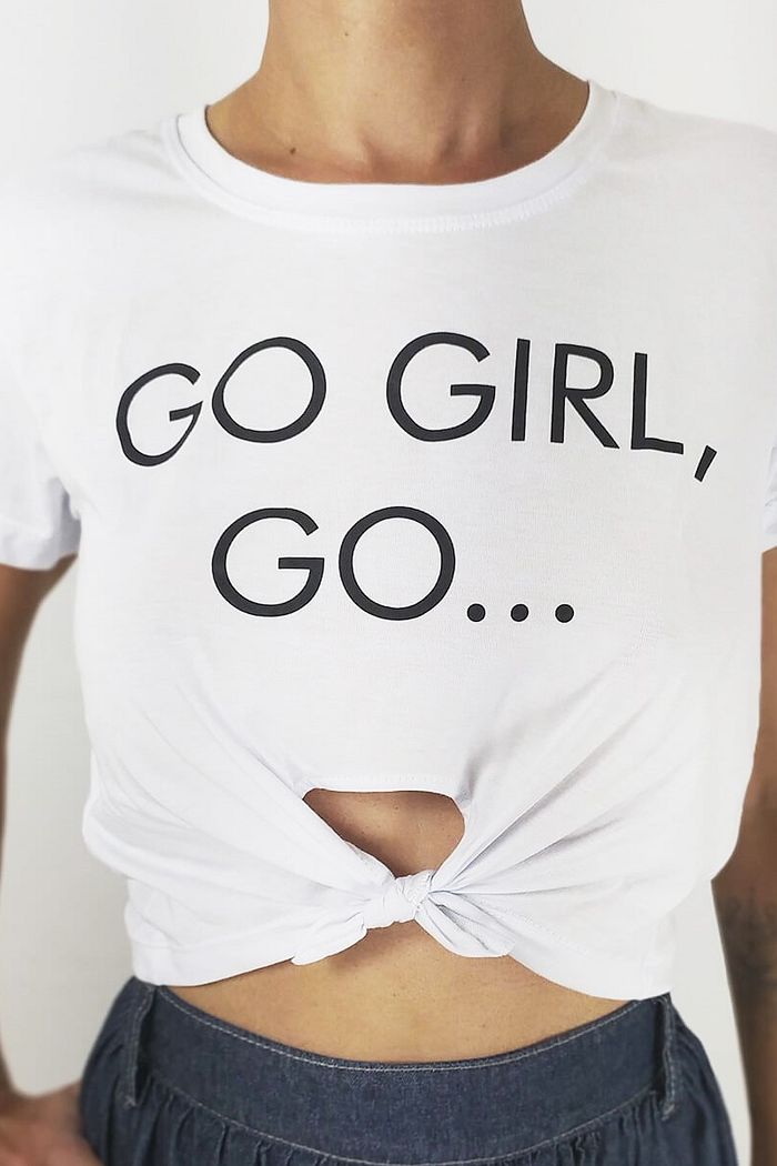 Cropped Go Girl, Go Amarrar