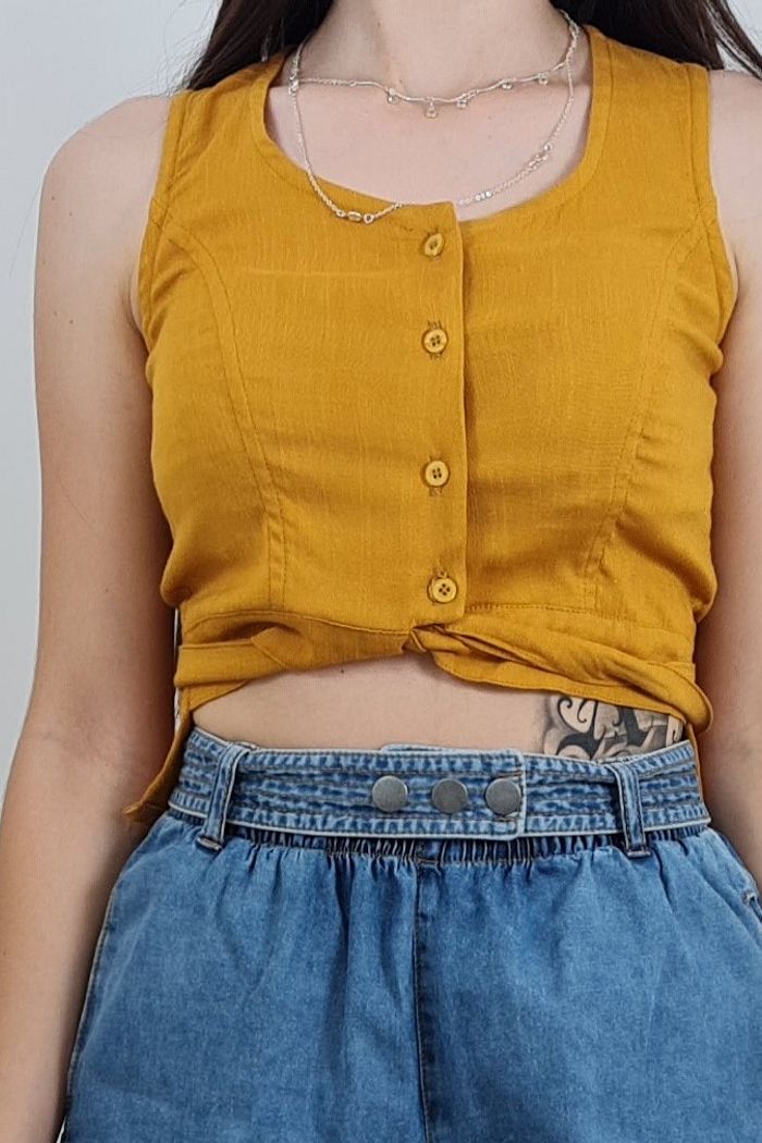 Blusa Cropped Primavera Pretty Girl