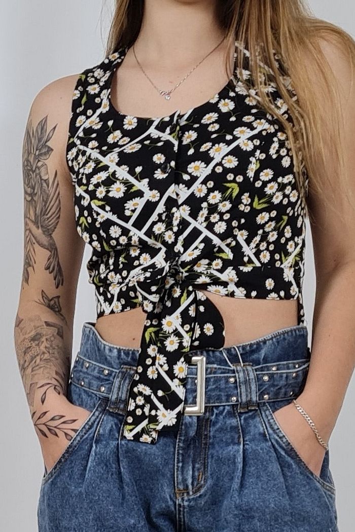 Blusa Amarrar Margarida