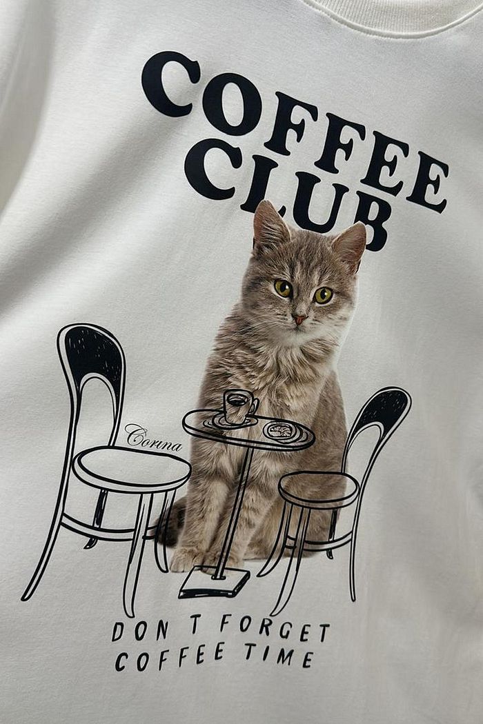 T-Shirt Feminina - Gato Club