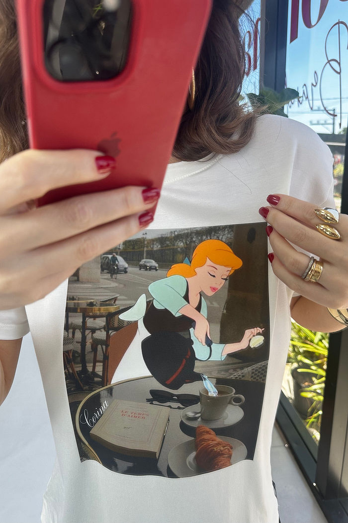 T-Shirt Feminina - Princesa Chá