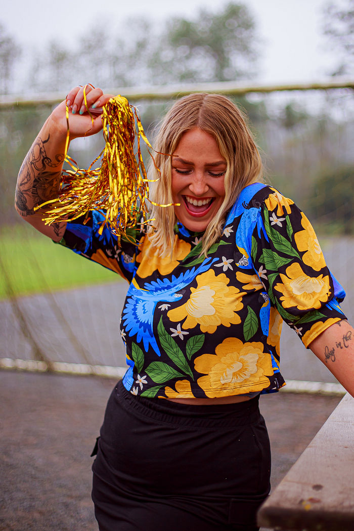 Blusa Manga Princesa Charlote