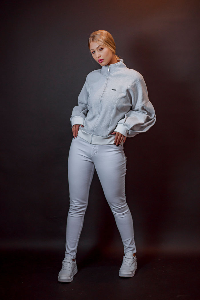 Calça Skinny Jeans Feminina Alba Branca