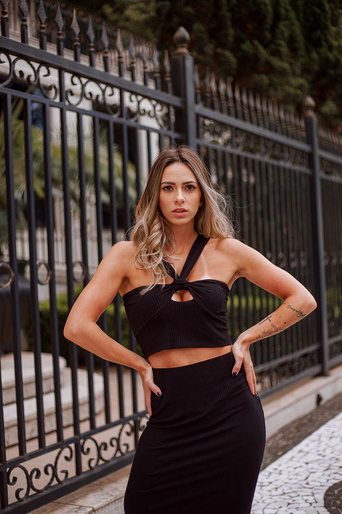 Cropped Com Nó Canelado Teresa