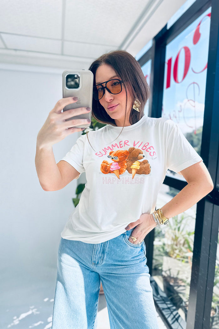 T-Shirt Feminina Tradicional Teddy Summer Vibes