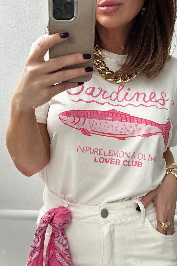 T-Shirt Feminina - Sardines Lover