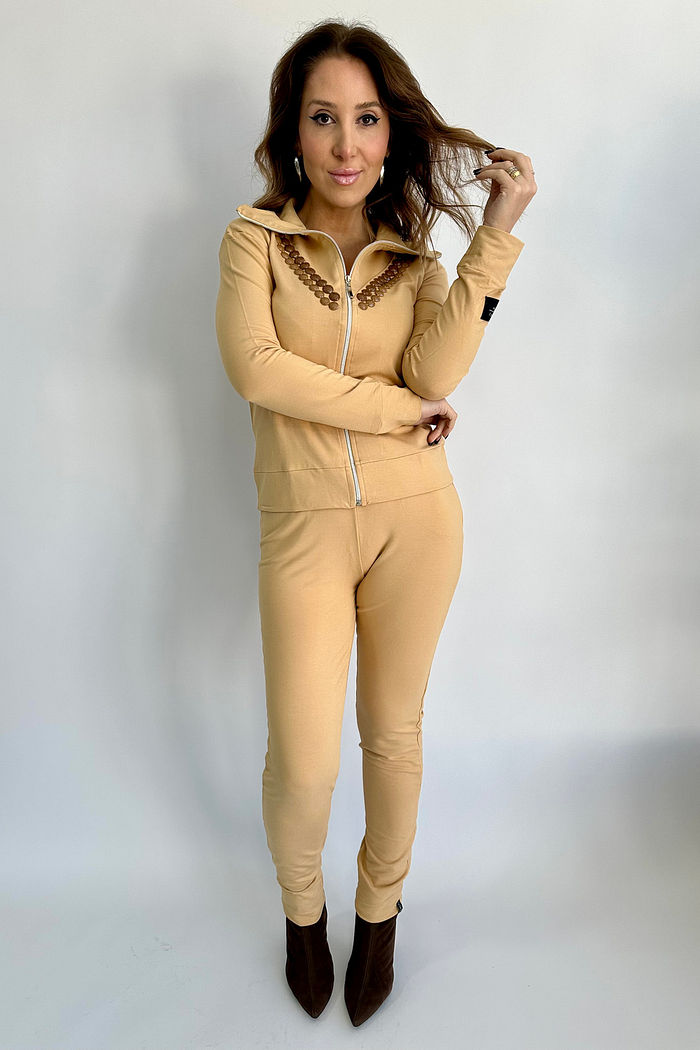 Conjunto Bege Rebeca