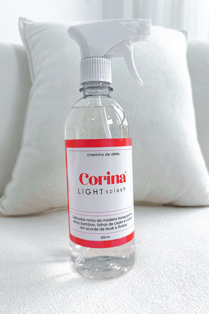 AGUA PERFUMADA PARA ROUPAS 500ML - LIGHT