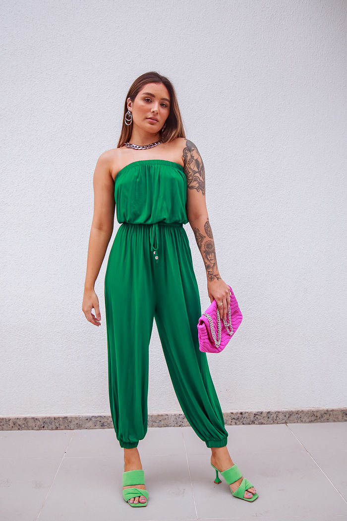 Macacão Tomara que Caia Viscolycra Nadine