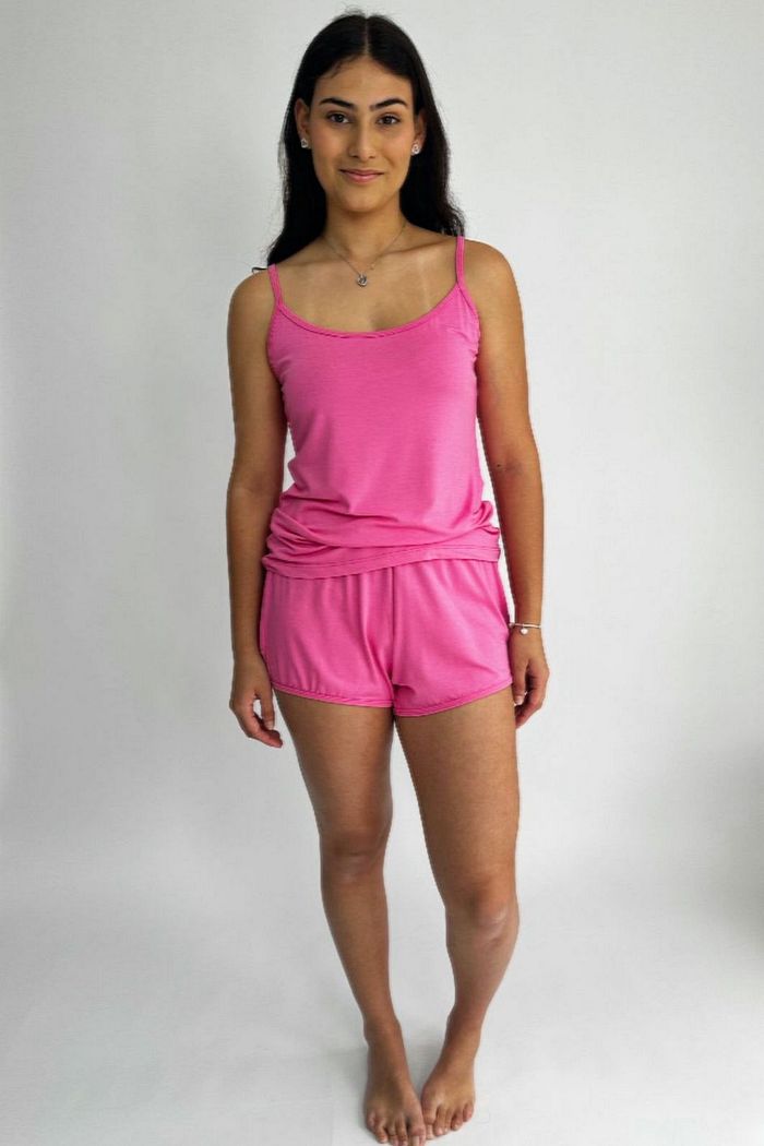 Pijama Feminino Alça com Short - Serena