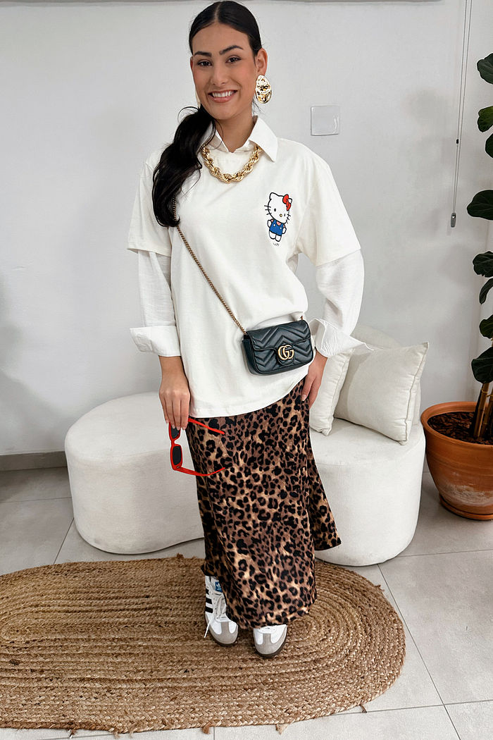 T-SHIRT HELLO KITTY - OFF