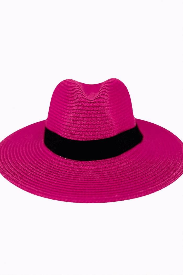 CHAPÉU FEDORA - ROSA PINK