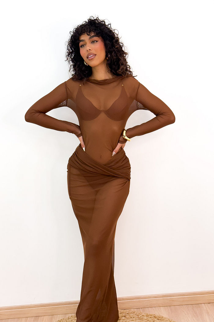 SAÍDA BRISA - MARROM