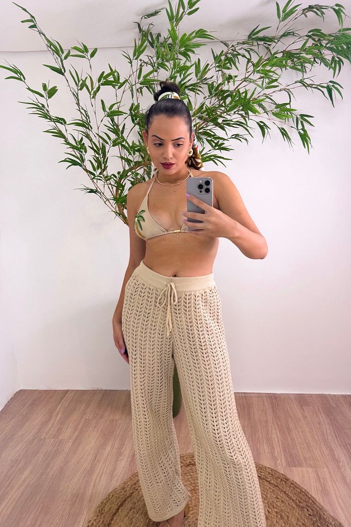 CALÇA FLORENÇA - AREIA