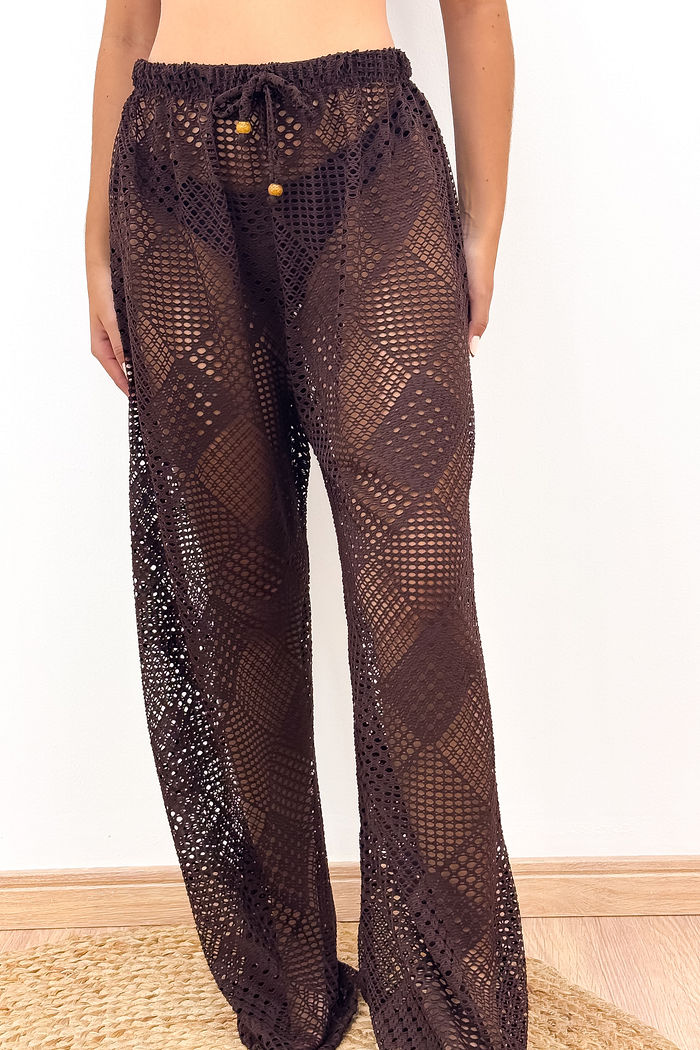 CALÇA ILHÉUS - MARROM