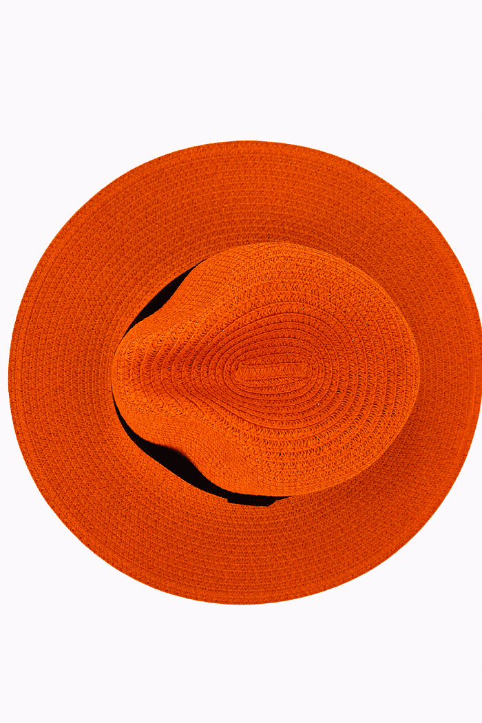 CHAPÉU FEDORA - LARANJA