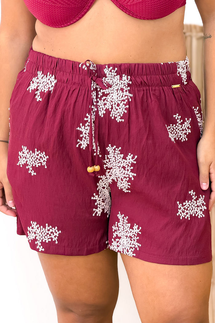 SHORT VENEZA - BORDÔ