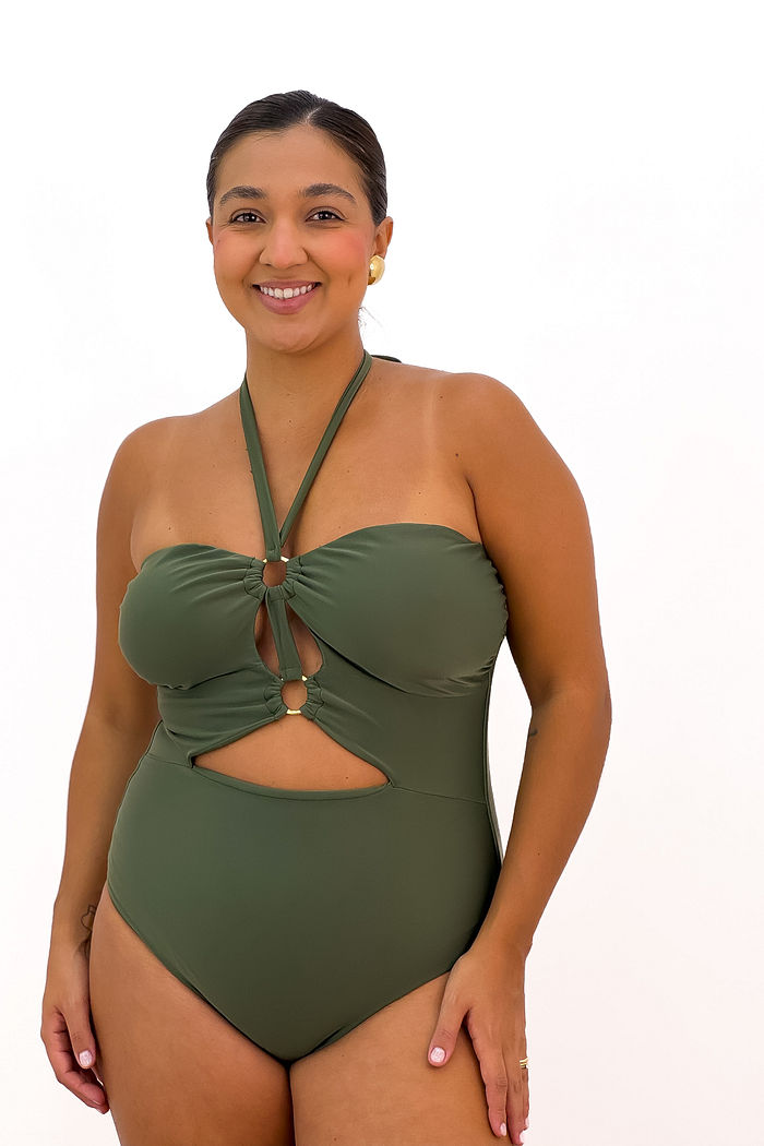 MAIÔ VERONA - VERDE MILITAR