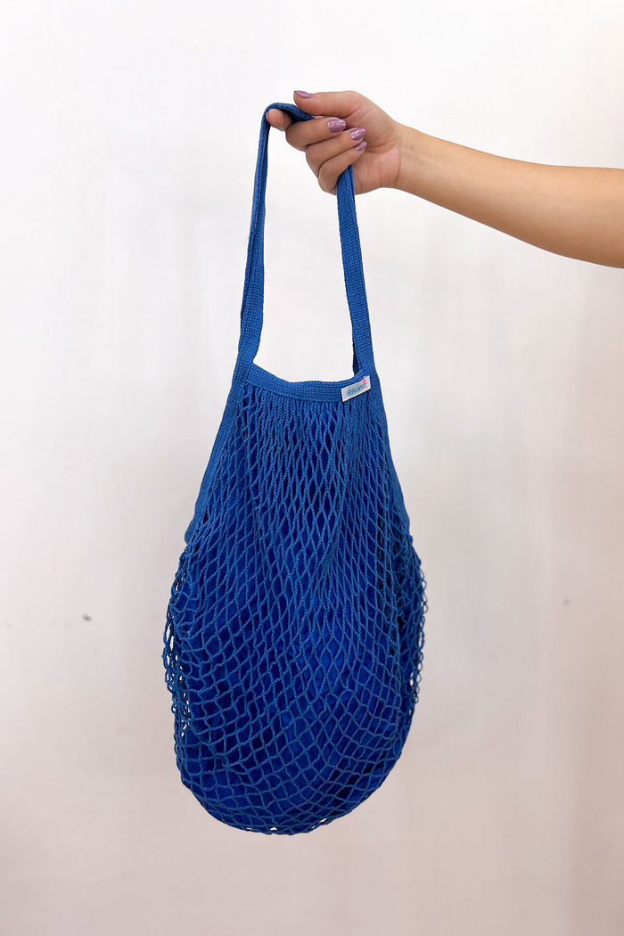 BOLSA REDE MAR - AZUL BIC