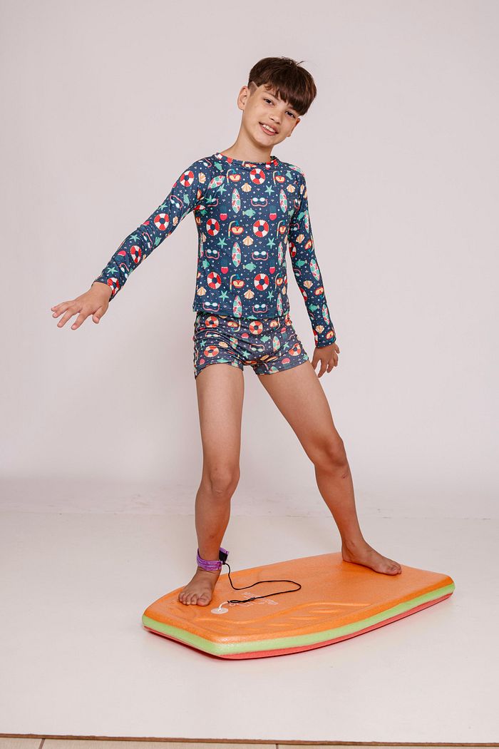 CAMISA DE PROTEÇÃO - FUNDO DO MAR