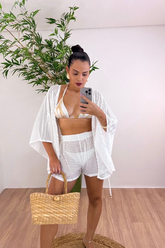 CONJUNTO BEACH - BRANCO