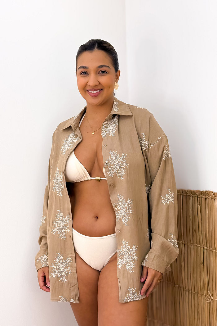 CHEMISE VENEZA - NUDE