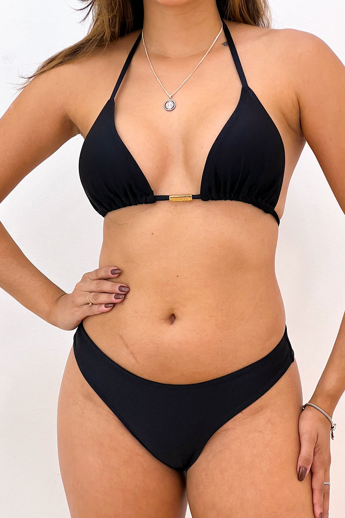 CORTININHA ZIG ZAG - PRETO