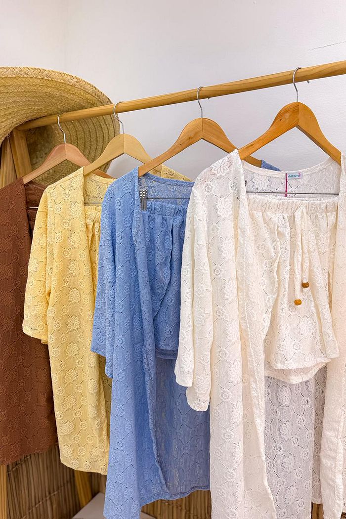 KIT FLORA - AMARELO MANTEIGA