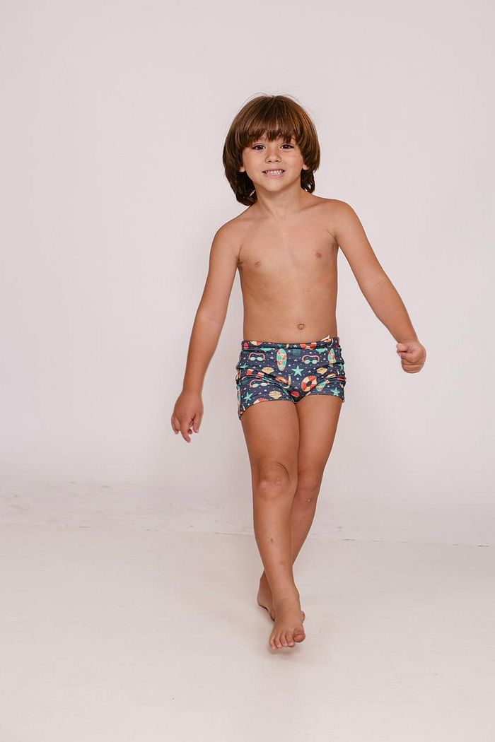 SUNGA INFANTIL - FUNDO DO MAR