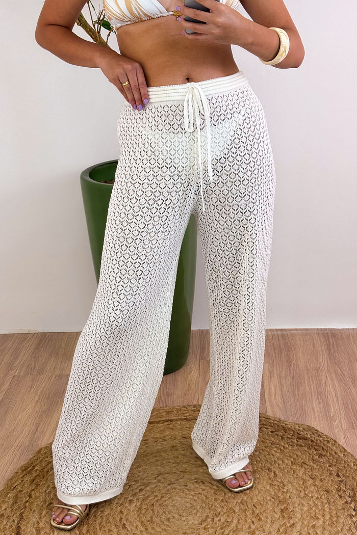 CALÇA GRÉCIA - OFF WHITE