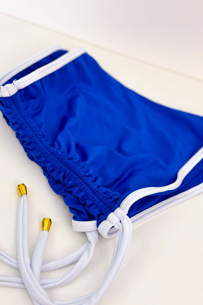 SHORT RIO - AZUL/BRANCO