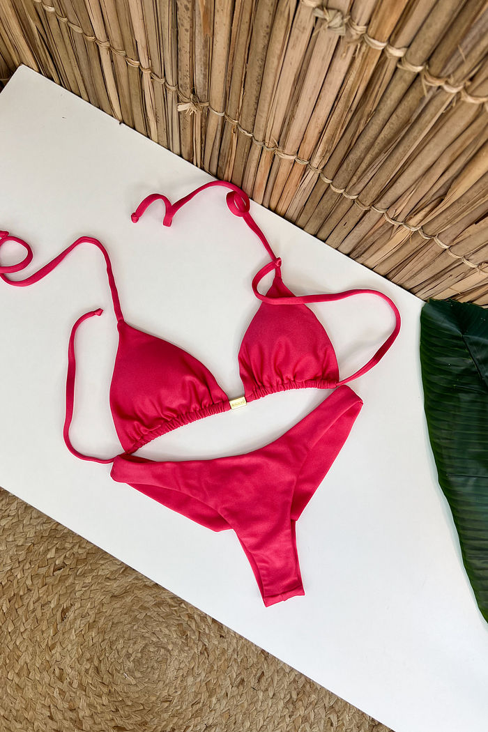 CORTININHA ASA DELTA - MAGENTA