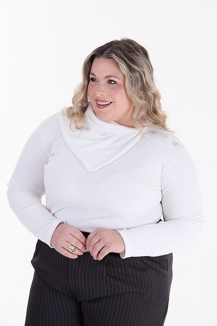 BLUSA CANELADA 2X1 PELUCIADO