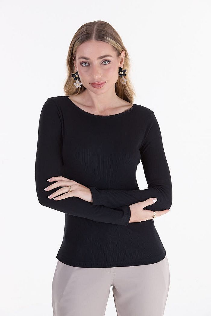 BLUSA RIBANA CANELADA 2X1