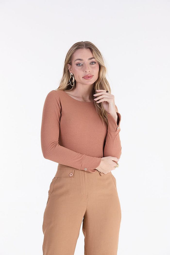 BLUSA RIBANA CANELADA 6X3