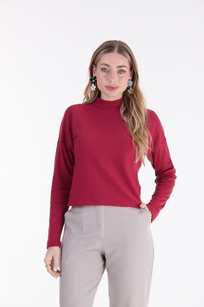 BLUSA RIBANA CANELADA 2X1 PELUCIADA