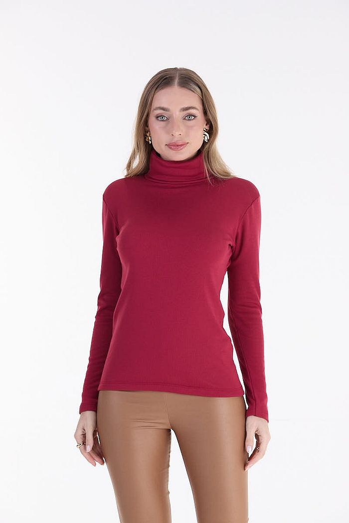 BLUSA RIBANA CANELADA 2X1 PELUCIADA