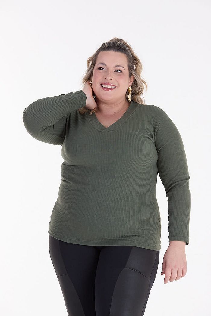 BLUSA PLUS CANELADA 6X3