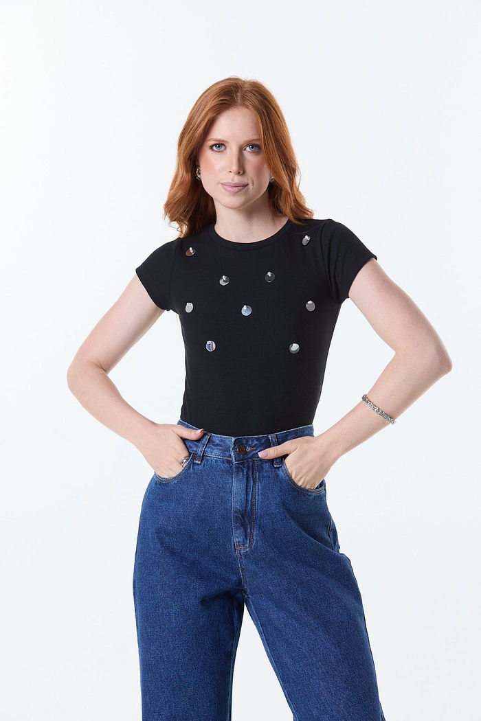 BLUSA RIBANA CANELADA 2X1