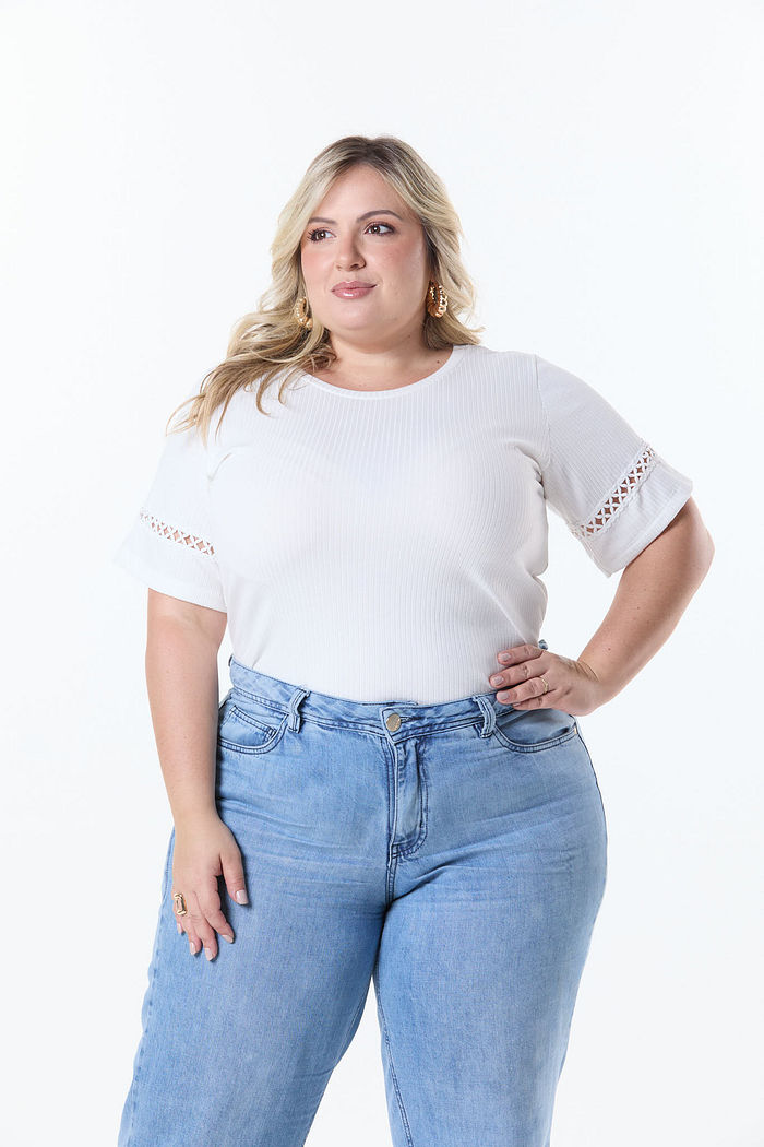 BLUSA PLUS RIBANA CANELADA 6X3